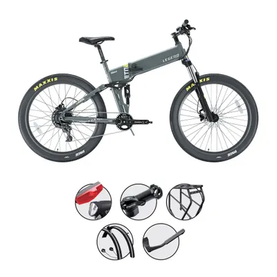 Etna SR E-MTB pliabil 27,5" + Kit Urban și Pipă Pliabilă · 100 km