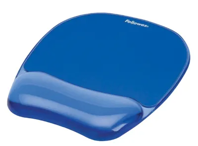 Mouse pad cu suport pentru încheietura mâinii Fellowes - albastru