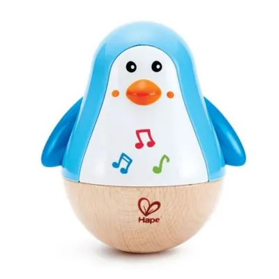 Jucarie din lemn - Pinguin Hopa Mitica