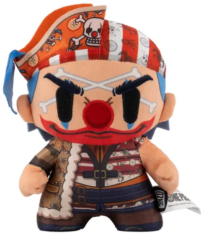 Figurină de pluș YuMe Animation: One Piece - Buggy (DZNR Dead Or Alive Edition), 18 cm