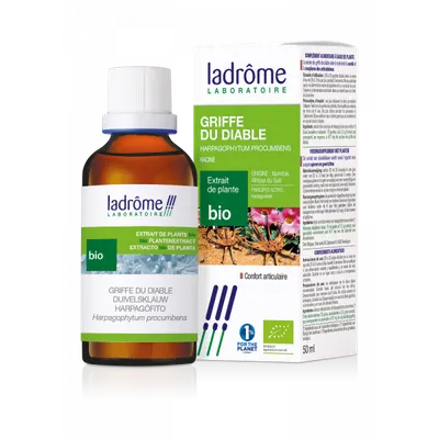 Tinctura Eco de gheara diavolului Harpagophytum Procumbens, 50ml, Ladrome