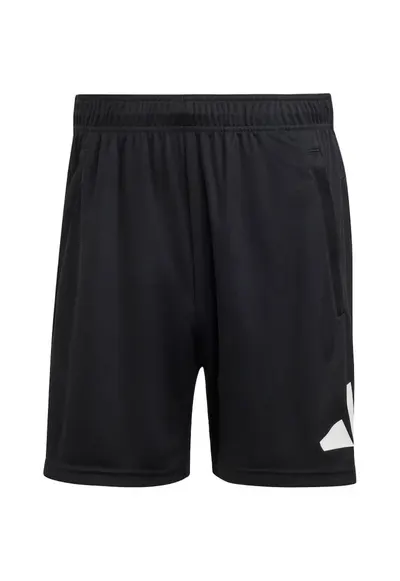 Pantaloni scurti barbati - Train Essentials - tehnologie Aeroready - negru - poliester reciclat