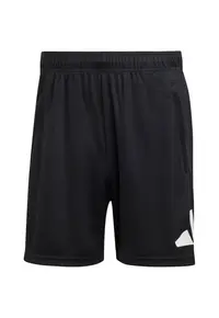 Pantaloni scurti barbati - Train Essentials - tehnologie Aeroready - negru - poliester reciclat