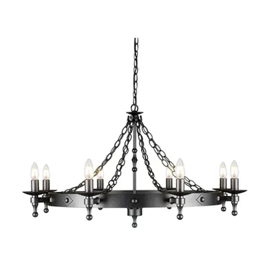 Corp de iluminat suspendat, lustra Warwick 8 Light Chandelier