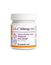 DOLFOS Dolvit Allergy mini tablete caini si pisici cu alergii 60 tab