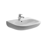 Lavoar Duravit D-Code 23106000002, montare pe perete, 60 x 46 cm, oval, Alb