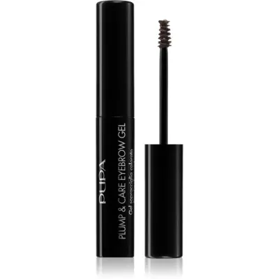 PUPA Milano Plump & Care Eyebrow Gel tónovací gel na obočí se sérem culoare 002 - Brown 3 ml