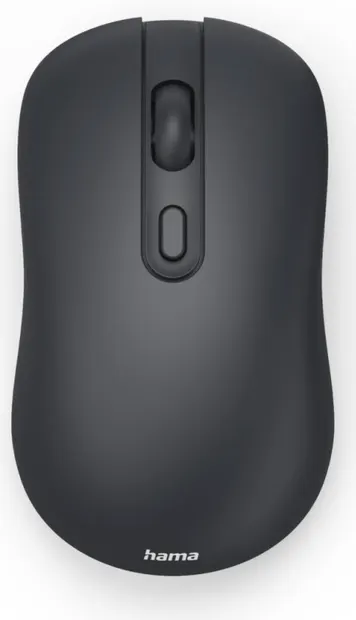Mouse wireless Hama - WM-200, Optică, 4 butoane, silențios, negru