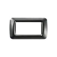 Placa ornament TOP SYSTEM - tehnopolimer gloss finish - 4 module- METALLIC SLATE - SYSTEM