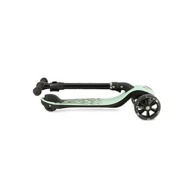 Trotineta pentru copii Momi San Verde pliabila, cu roti led 3 ani+