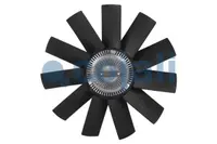 Cupla ventilator radiator (cu ventilator, 455mm, numar lame: 11) potrivit RVI MASCOTT 8140.43.B.3586-ZD3A604 01.99-12.10