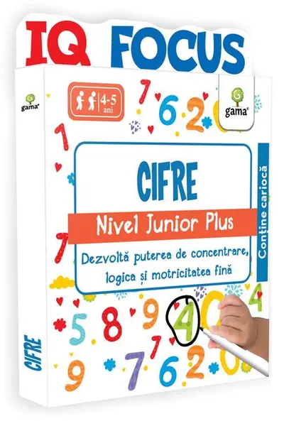 Cifre - Nivel Junior Plus - Board book