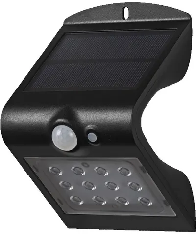 Lampă solară Osram - Endura Butterfly, 1.5W, neagră