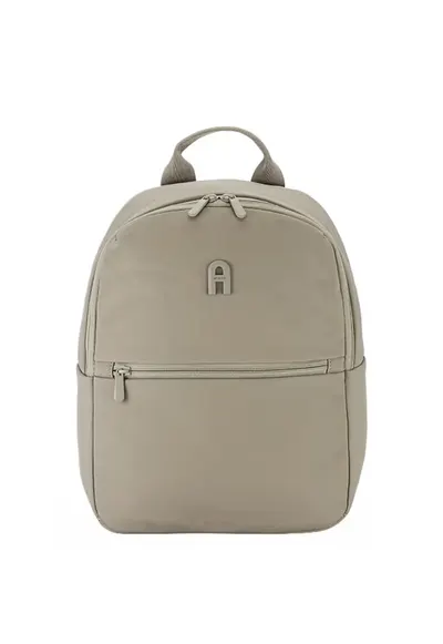 Rucsac gri din poliuretan B-G-25125 16 10432 - Maro taupe