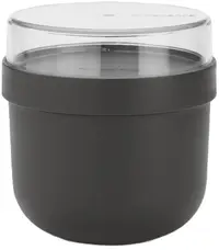 Bol pentru micul dejun Brabantia - Make & Take, 500 ml, gri închis