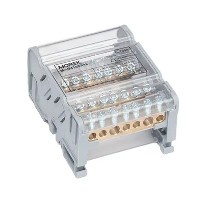 Terminal 5 poli MAB16x5 Terminal plate 5xCu 2,5-16 mm² 5x124A 690V