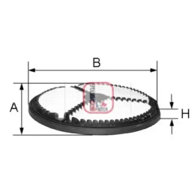 Filtru aer SOFIMA S 7274 A