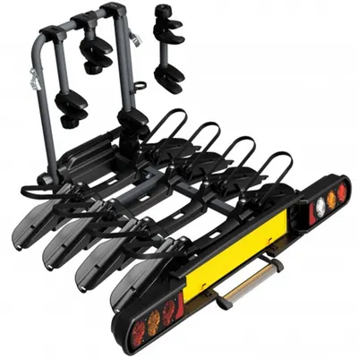 Suport pentru 4 biciclete, Peruzzo Pure Instinct 708/4, cu prindere pe carligul de remorcare