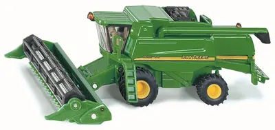 Mașinuță din metal Siku Farmer - Combina John Deere 9680i, 1:87