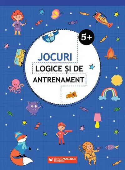 Jocuri logice și de antrenament (5 ani +) - Paperback brosat - Ballon Media
