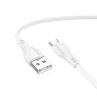 Cablu Date si Incarcare USB-A - USB-C Borofone BX121 Energy, 18W, 1m, Alb