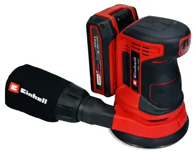 Șlefuitor orbital fără fir Einhell - Power X-Change, TE-RS 18 Li-Solo, 18 V, 125 mm