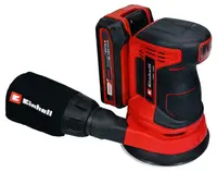 Șlefuitor orbital fără fir Einhell - Power X-Change, TE-RS 18 Li-Solo, 18 V, 125 mm
