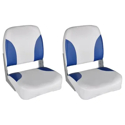 Gossi scaune barca 2 buc. 41x36x48 cm spatar pliabil perna