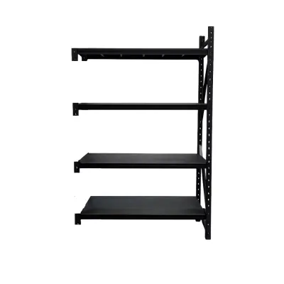 Extensie-Raft profesional pentru depozitare-L1200 x l400 x H2000 mm -100KG/NIVEL-Black