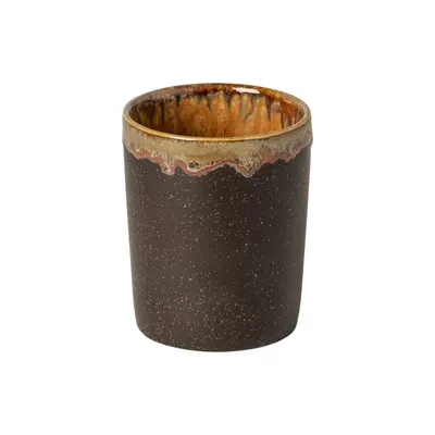 Suport pentru periuța de dinți maro din gresie ceramică Poterie Bath – Casafina