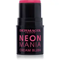 Dermacol Neon Mania blush cremos culoare 1 Pink 5.2 g