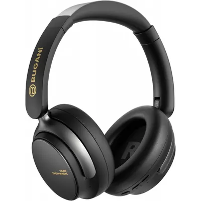 Handsfree Bluetooth Bugani Space BH01, MultiPoint, A2DP, ANC, Negru