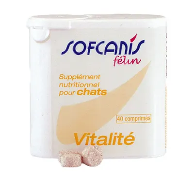 Sofcanis Feline Vitalite, 40 comprimate