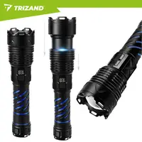 Lanterna tactica LED, 1500 lm, 5000 mAh, USB-C, zoom, powerbank, impermeabila