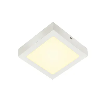 Corp iluminat de perete, aplica, Senser 18 lumini de plafon, LED alb Interior plafon montat pe suprafete plane lumina patrat alb 3000K