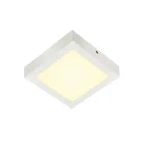 Corp iluminat de perete, aplica, Senser 18 lumini de plafon, LED alb Interior plafon montat pe suprafete plane lumina patrat alb 3000K,