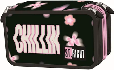 Penar cu accesorii St. Right Flower Mood - 3 fermoare