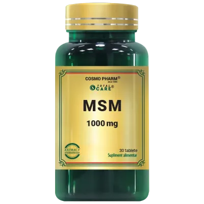 MSM - metilsulfometan - 1000 mg, 30 capsule Cosmo Pharm