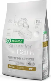 Nature s Protection Superior Care White Dogs Lamb Adult Small&amp;Mini Breeds 1,5 KG