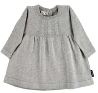 Rochie tricotata pentru copii Sterntaler - 68 cm, 3-6 luni, gri