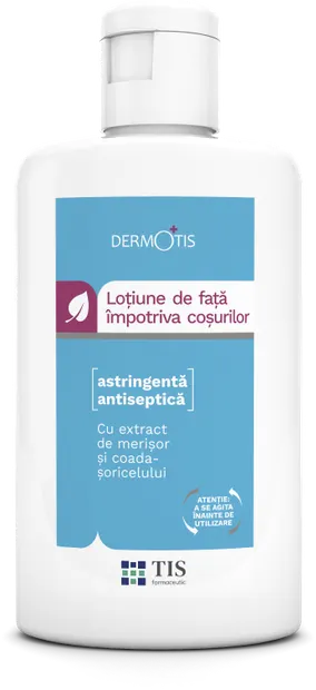 Lotiune de fata impotriva cosurilor Q4U, 60ml, Tis Farmaceutic