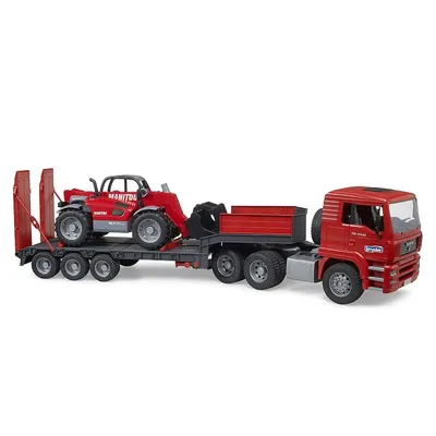 Camion transportator cu incarcator telescopic Bruder MLT 633