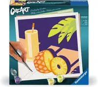 Set de pictură pe numere Ravensburger CreArt -Mojito cu ananas