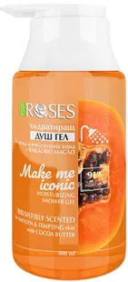 Nature of Agiva RosesGel de duș hidratant Make Me Iconic, cu pompă , 300 ml