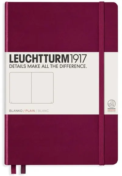 Agenda Leuchtturm1917 Notebook Medium A5 - Mov, pagini punctate