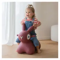 Iepuras gonflabil saltaret Hoppi Bunny bordo