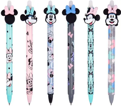 Stilou ștergător cu radieră Colorino Disney - Minnie Mouse, asortiment