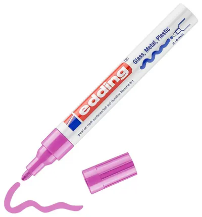 Marker permanent Edding 750 - roz