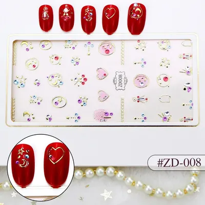 Sticker 3D Manichiura Nail Art Cristal ZD008