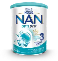 Lapte praf Nan 3 Optipro HMO +12 luni, 800g, Nestle